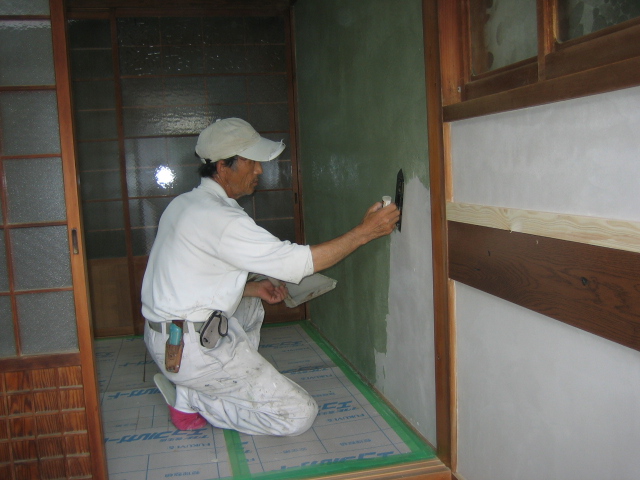 和室塗り替え工事